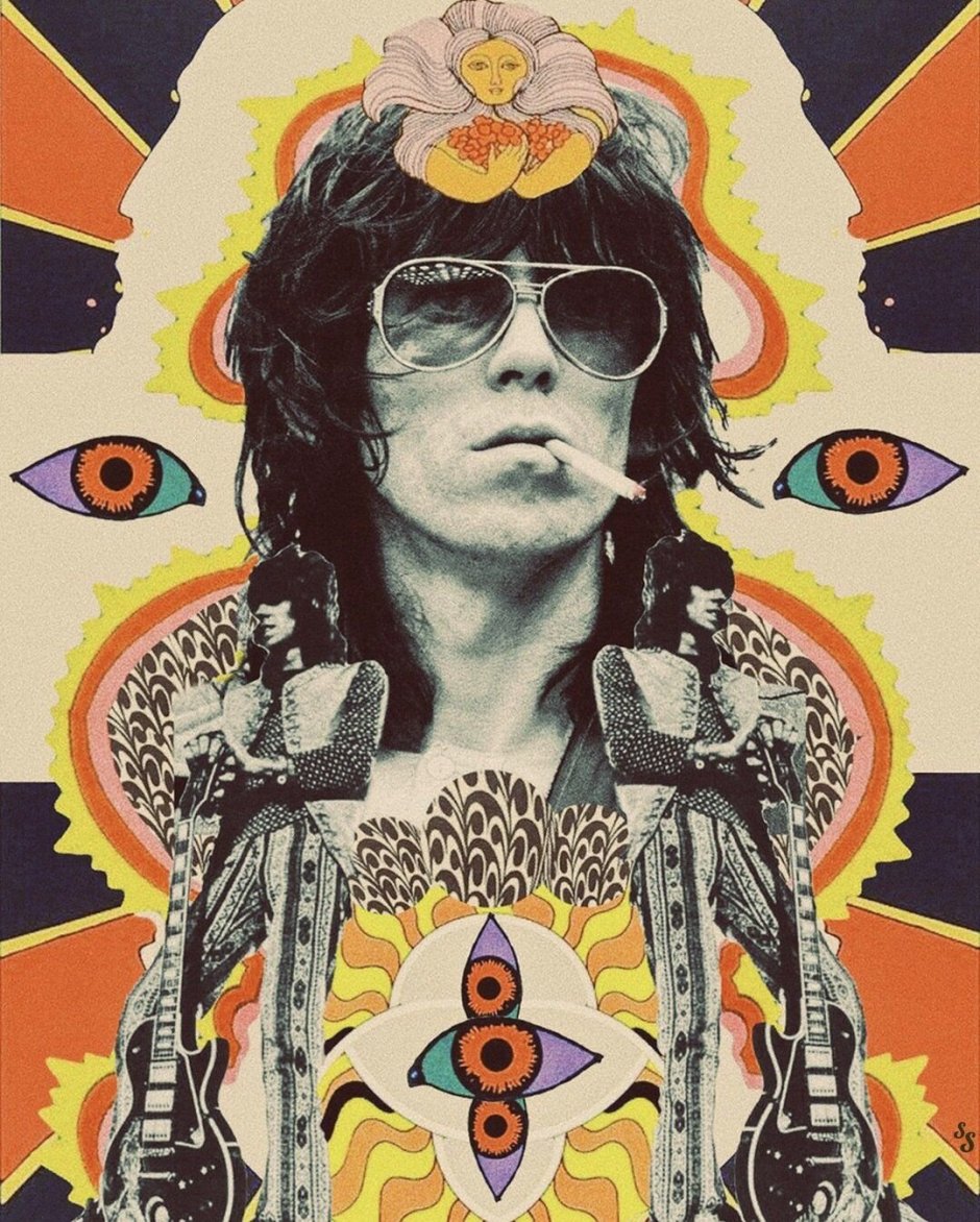 Art 70s Psychedelic Rock