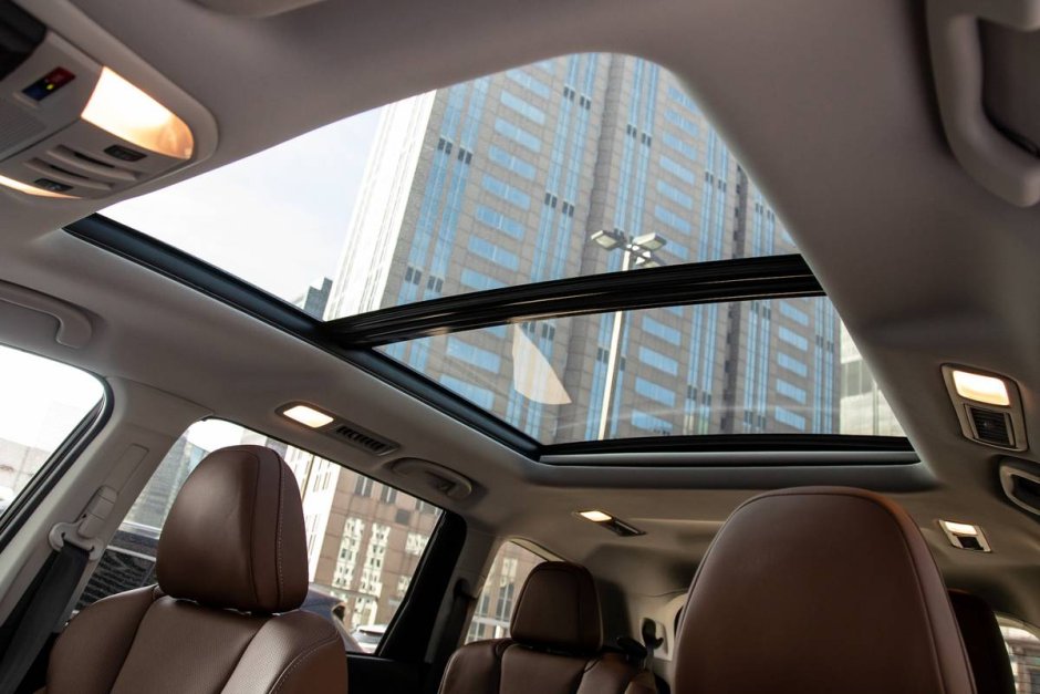 Glass sunroof Toyota