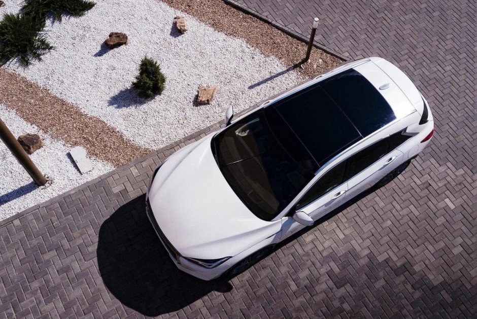Панорамная крыша Infiniti qx50