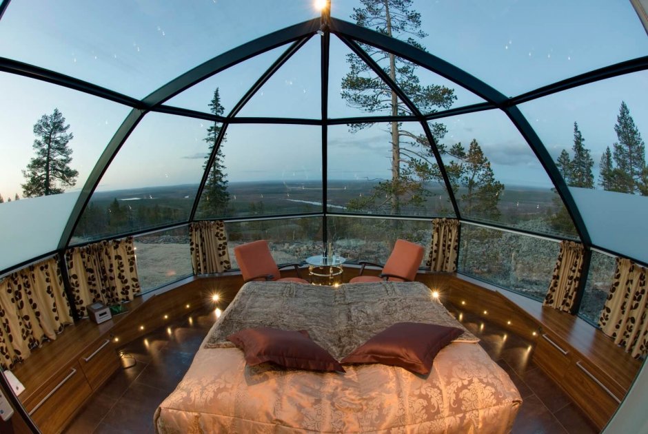 Отель Glass Igloo (Kakslauttanen) Финляндия