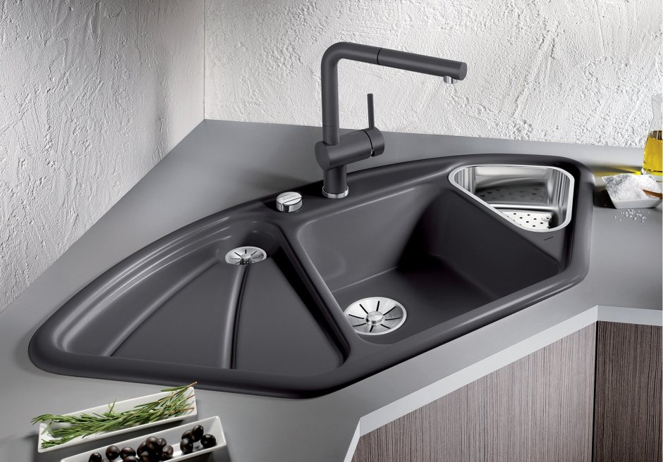 Врезная кухонная мойка Gros FD 5745 57х45см нержавеющая сталь