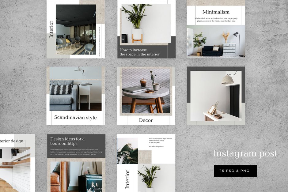 Beautiful Instagram stories Templates about rent
