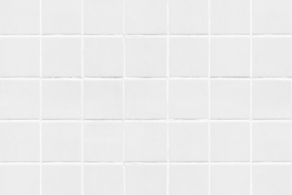 Белая плитка квадратная мелкая