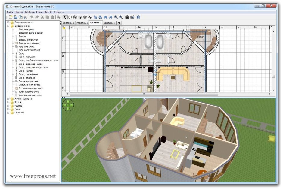 Remplanner 3d визуализация