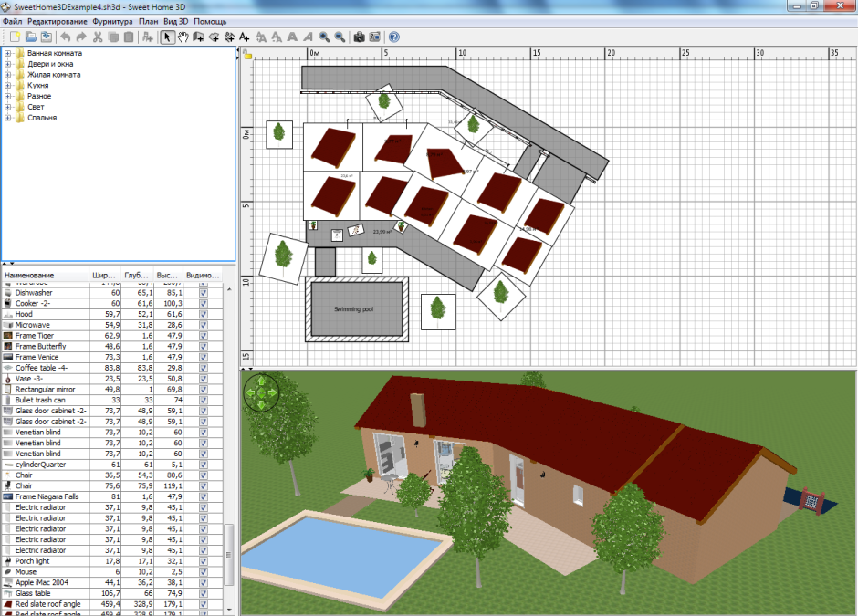 Planner 5d Интерфейс
