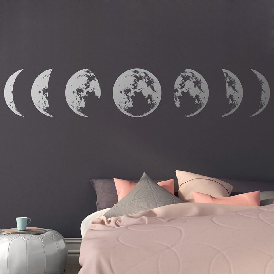 Луна украшение комнаты