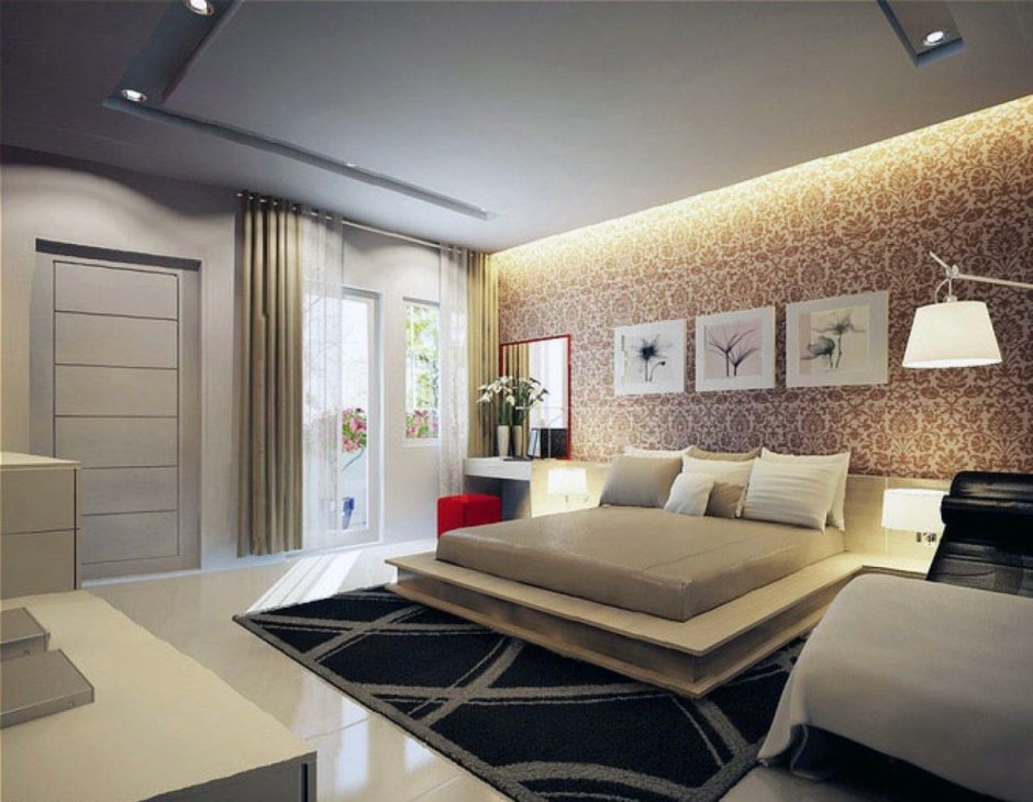 Дизайн спальни для взрослых