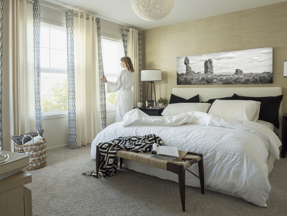 Интерьер взрослой спальни