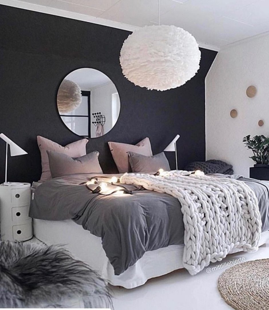 Необычный декор для спальни