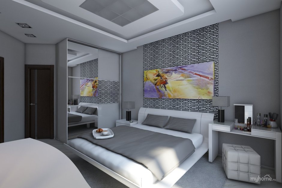 Интерьер взрослой спальни