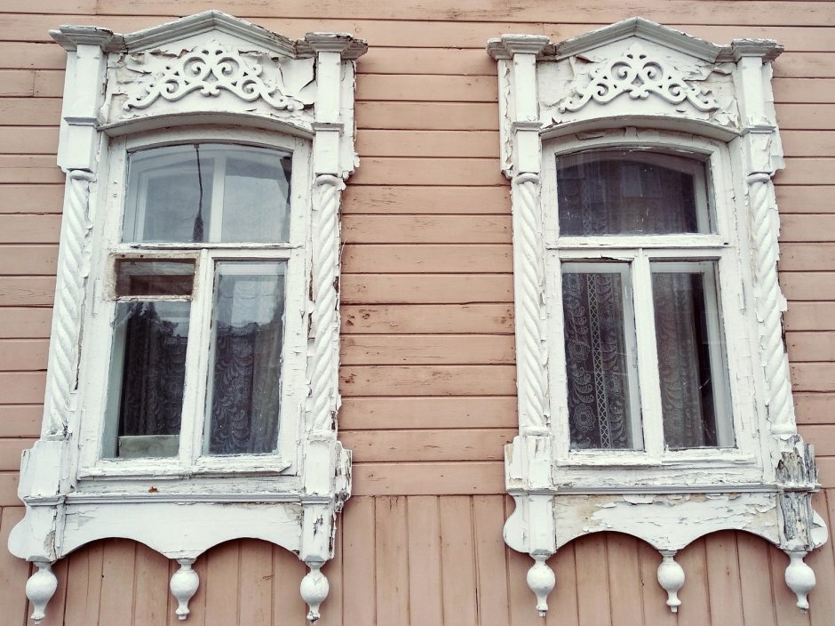 Деревянное зодчество Томск наличники окна