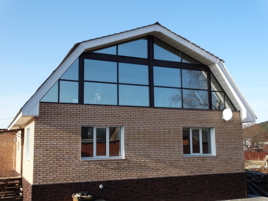 Тонированные окна в доме