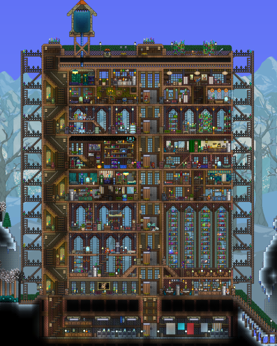Дом для жителей в Terraria