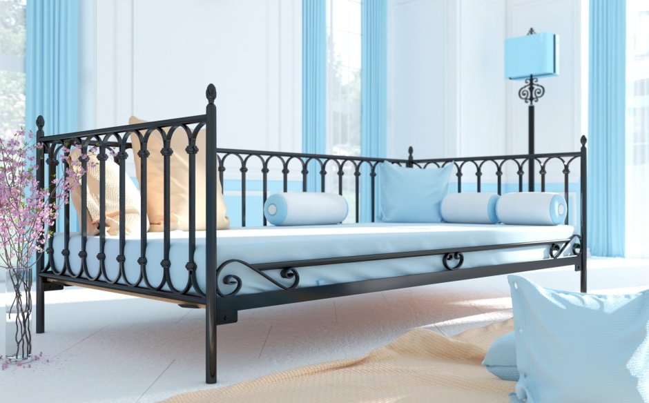 Кровать металлическая Evita 120x200
