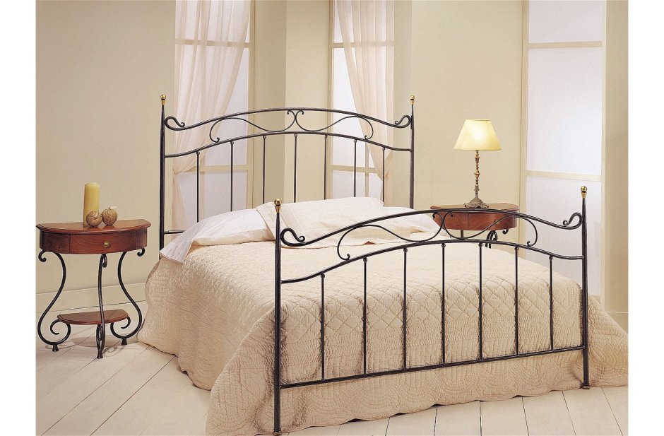 Кровать 9906 Crystal Antique Brass