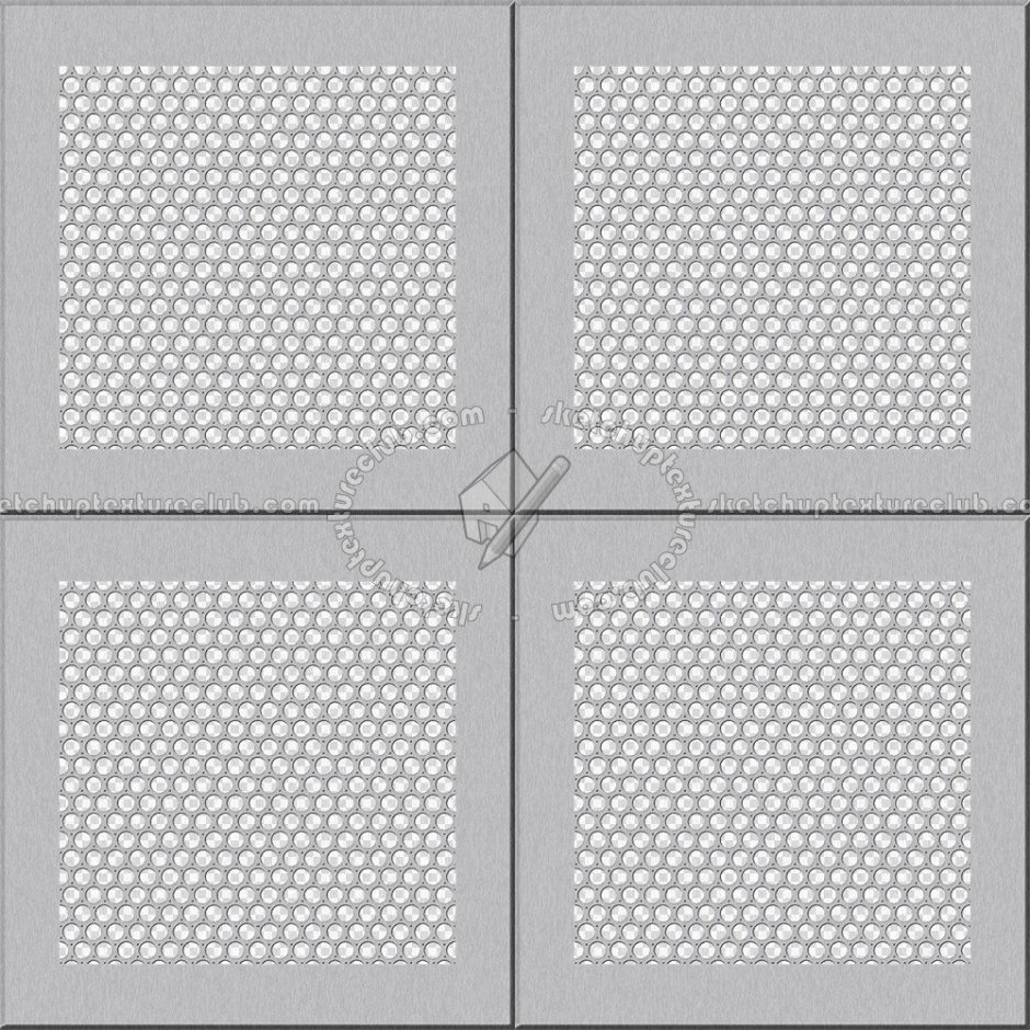 Грильято чёрный 50x50