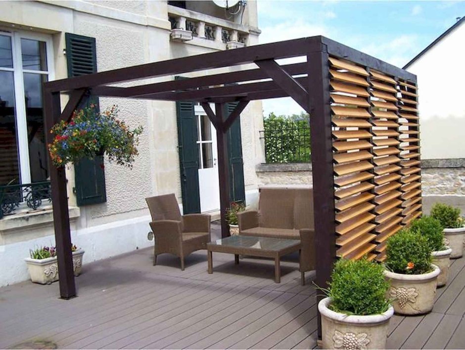 Pergola bioclimatique
