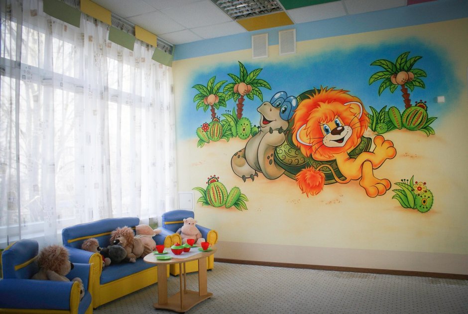 Интерьер детского парка
