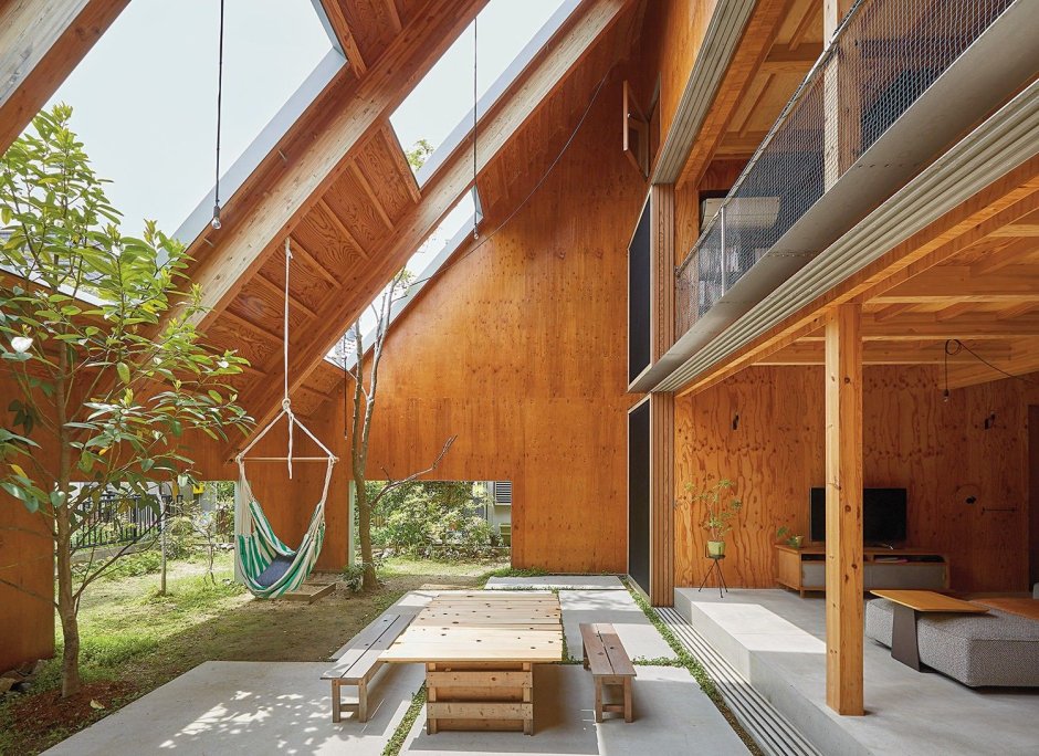 Modern countryside in Japan