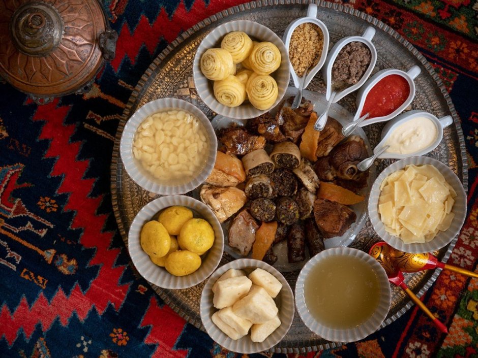 Национальная еда хинкал Дагестанская