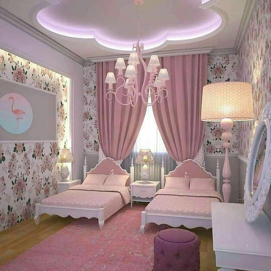 Красивая спальня для девочки
