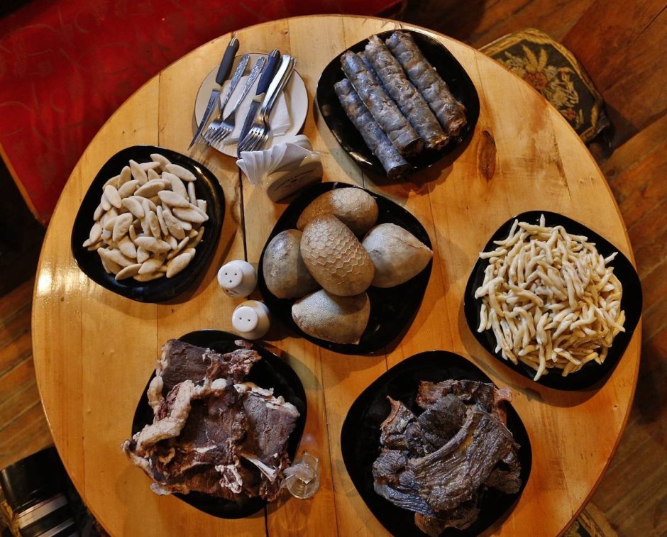 Традиционная Чеченская кухня жижиг галнаш