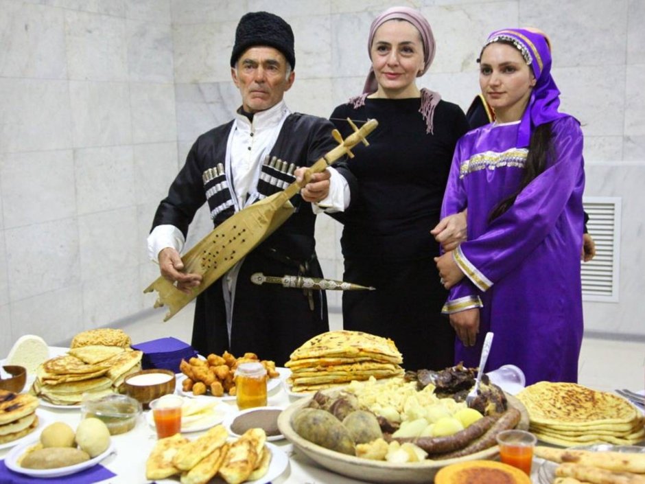 Национальные блюда народов народов Чечни