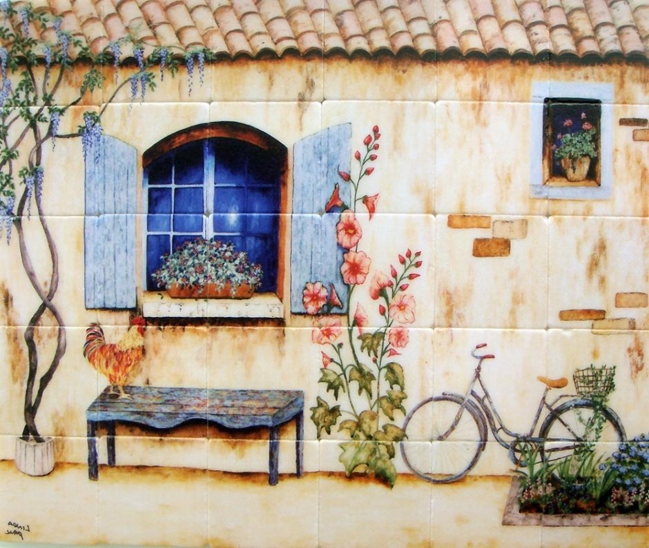 Кухня Геос идеал Эстель голубая