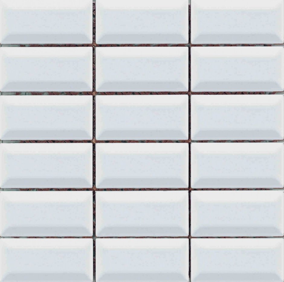 Vitra Metro Tiles белый глянцевый 10х20