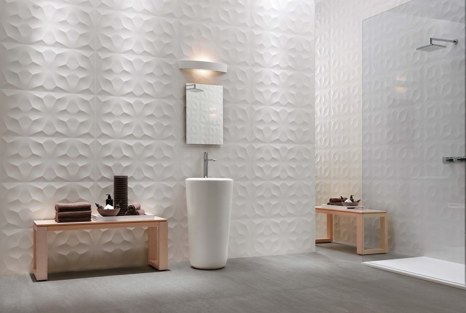Atlas Concorde плитка 3d Wall Design