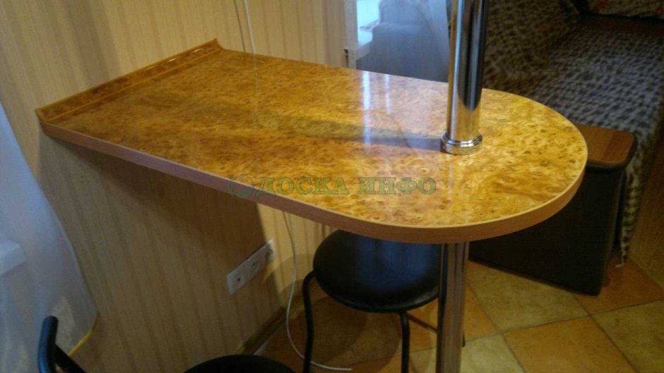 Барная стойка для кухни из ОСБ