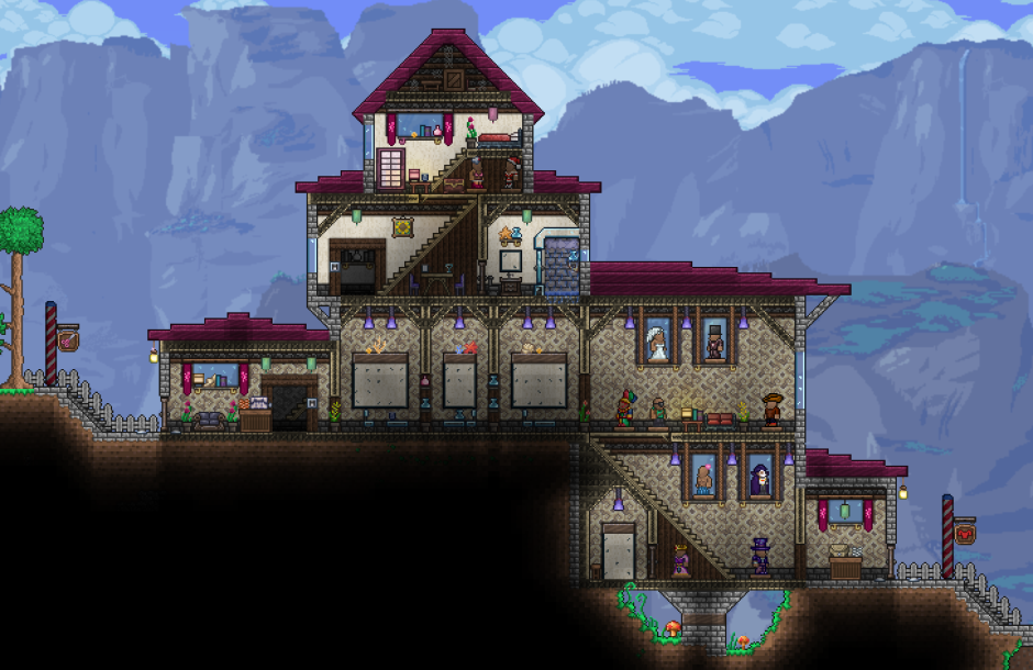 Terraria 1.4 House