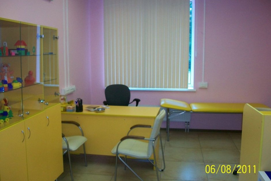 Современный медицинский кабинет в детском саду