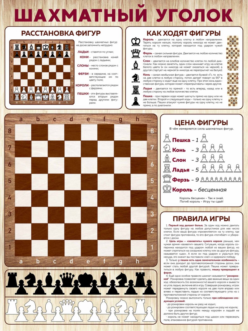 Шахматный стенд