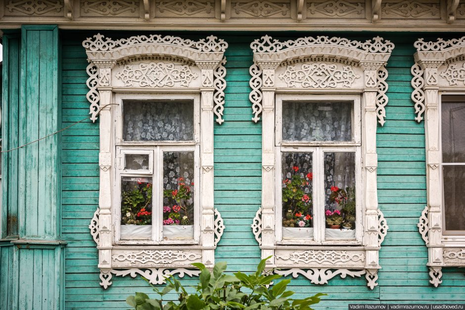Наличники резные деревянные