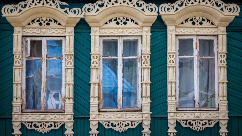 Наличники на окна вектор