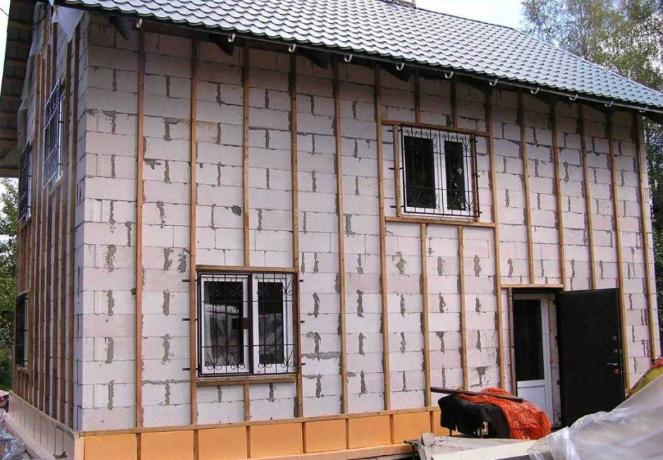 Штукатурный фасад Rockwool