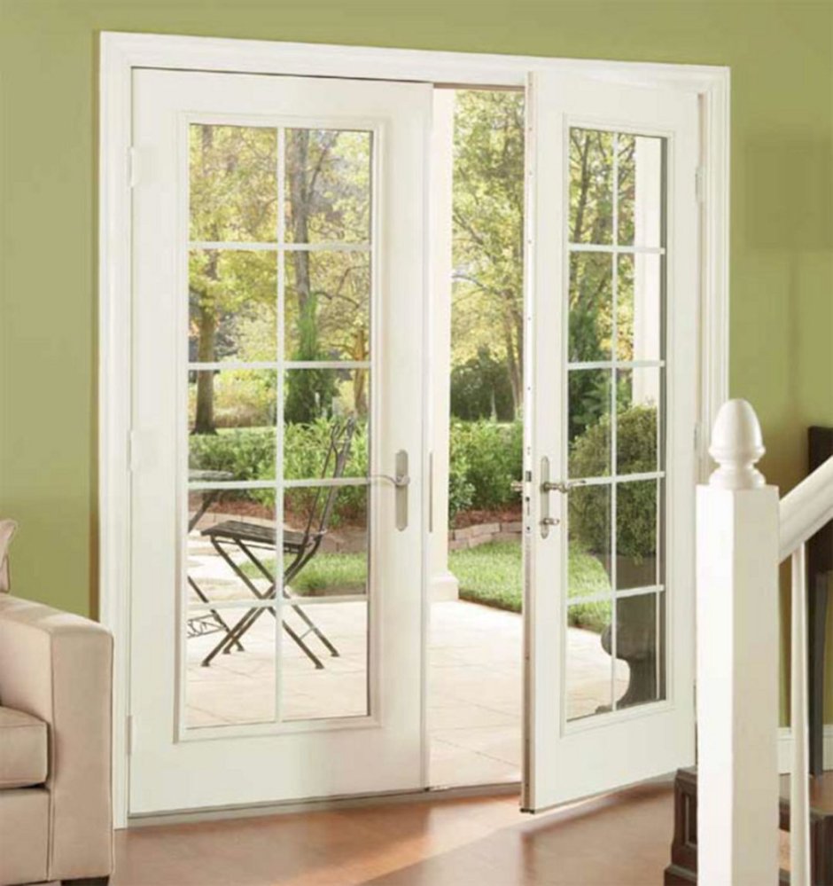 Французские двери VEKA