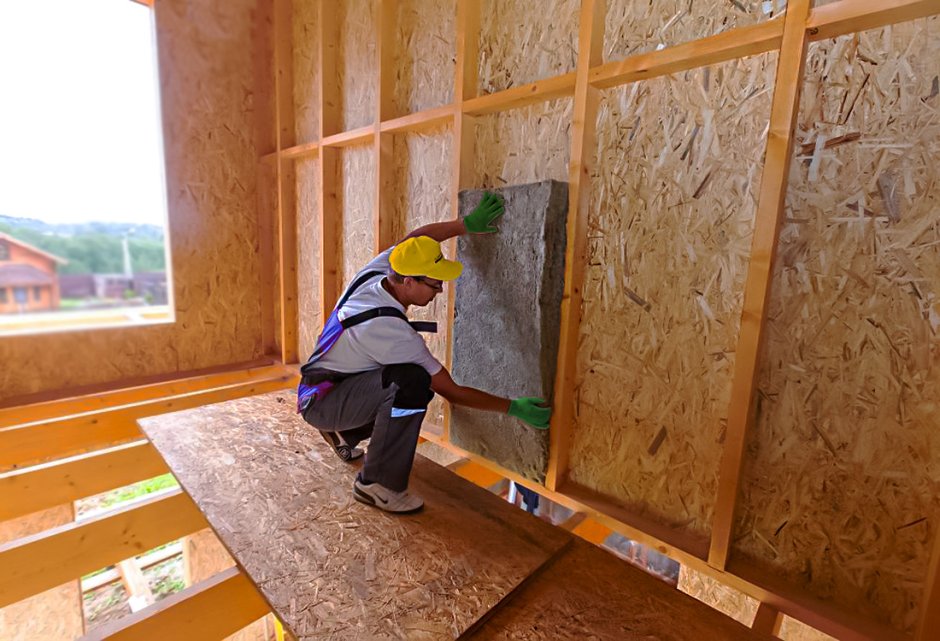 Штукатурный фасад Rockwool