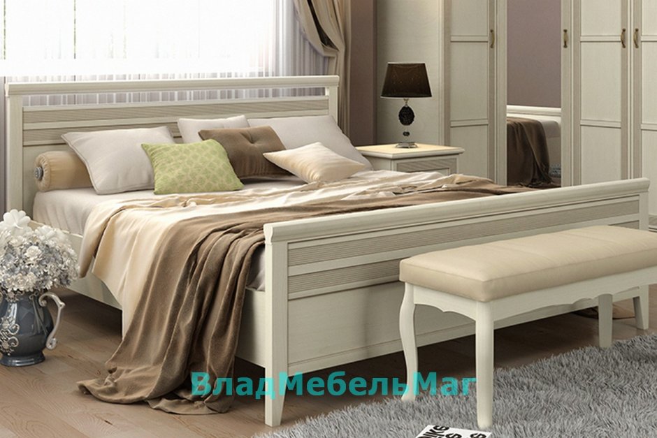 Кровать Dupen 880 Claudia Ivory