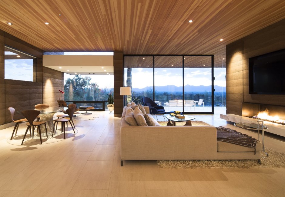 Интерьер одноэтажного дома