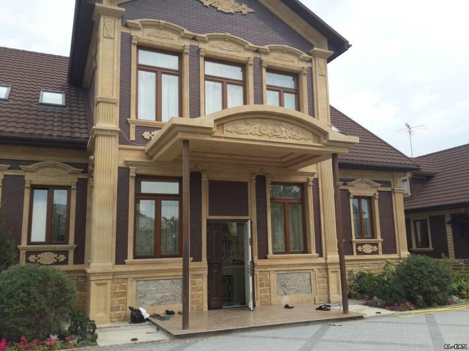 Дагестанский камень песчаник для фасадов