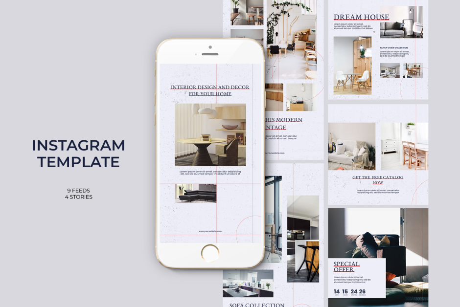 Instagram Post Template Minimal