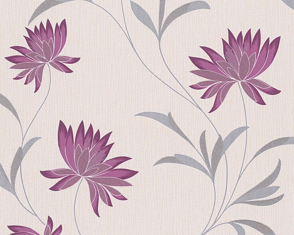 Виниловые обои расцветки