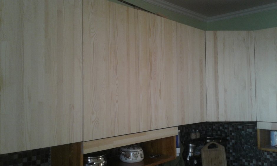 Кухонные фасады из мебельного щита
