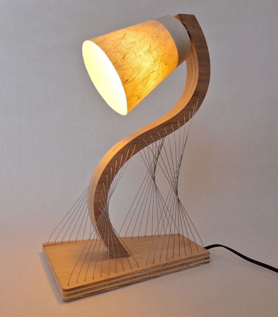 Настольный светильник Wood PUMPTABLE Lamp