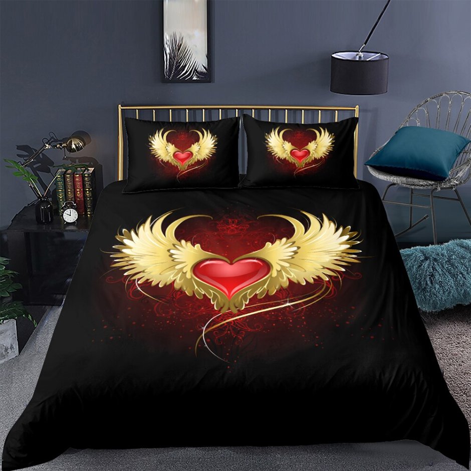 Кровать сердце