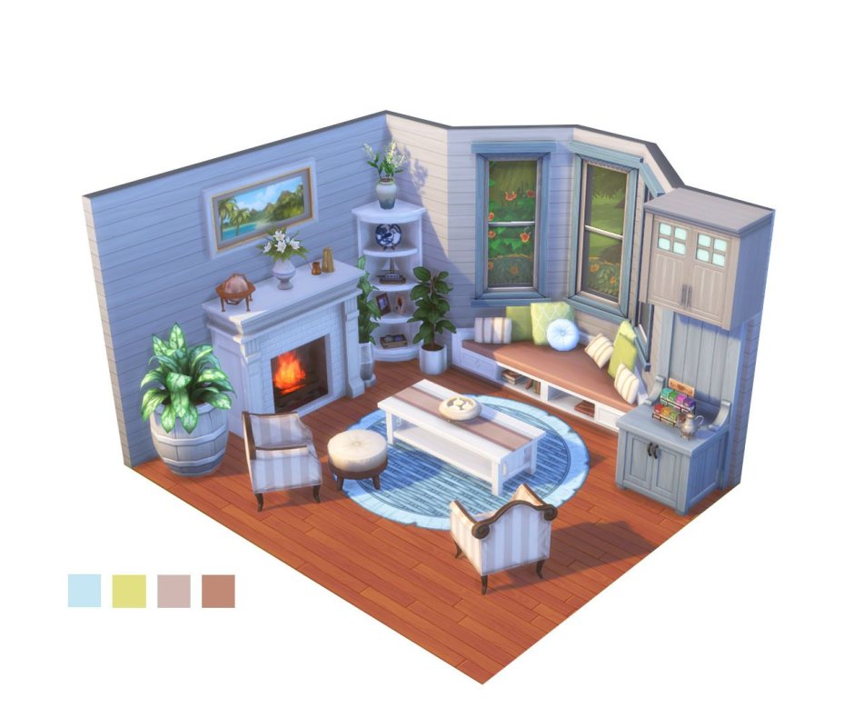 SIMS 4 квартира Альто 1010