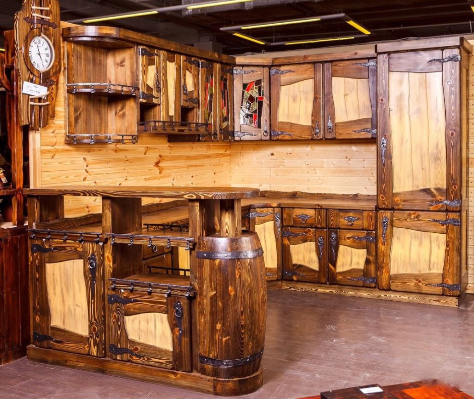 Дизайнерская деревянная мебель