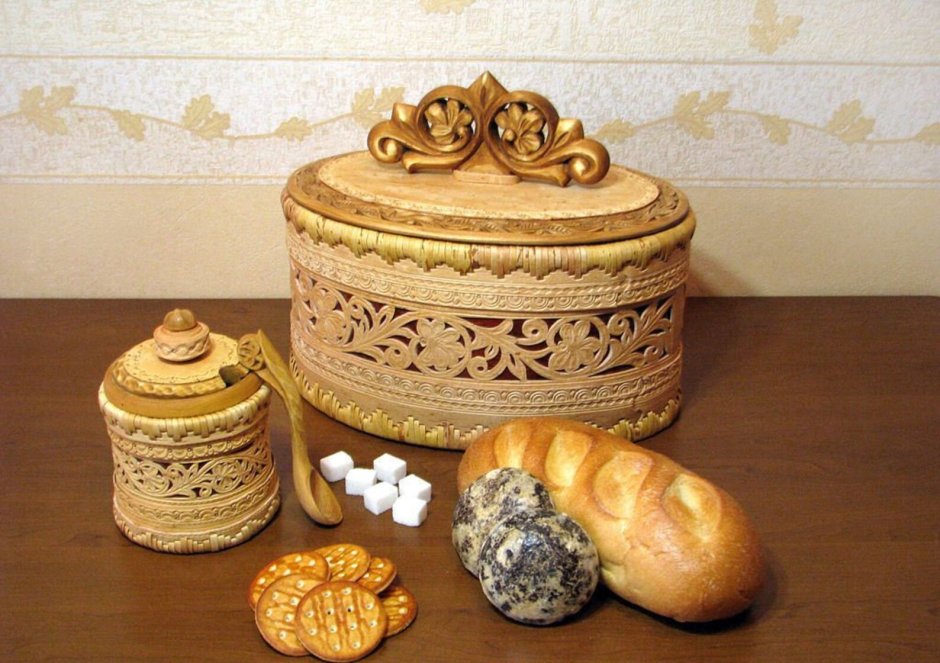 Хлебница из фанеры
